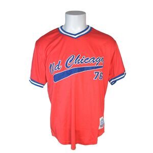 Old Chicago Jersey Red Pizza Craft Beer World Beer Tour Unisex XL